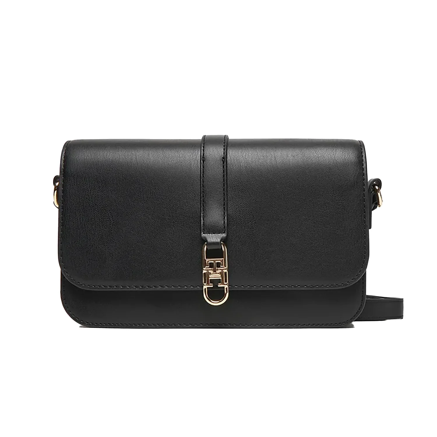 Φωτογραφία προϊόντος: TOMMY HILFIGER ΓΥΝΑΙΚΕΙA ΤΣΑΝΤΑ LIBRE FLAP CROSSOVER AW0AW17723, ΜΑΥΡΟ, Γυναίκα