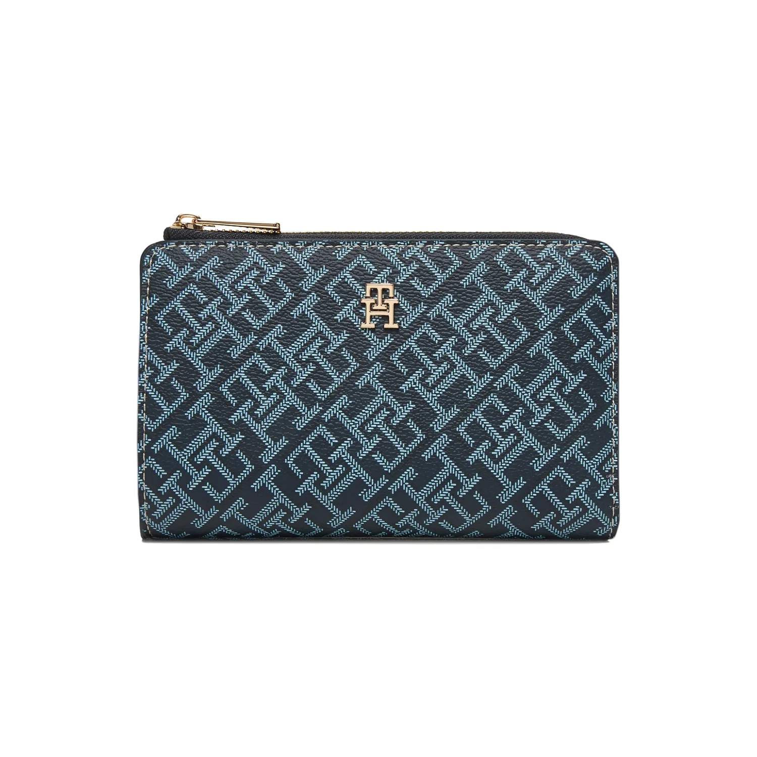 Φωτογραφία προϊόντος: TOMMY HILFIGER ΓΥΝΑΙΚΕΙΑ ΤΣΑNTA ICON BIFOLD WALLET MONOPLAY AW0AW18594, ΜΠΛΕ, Γυναίκα