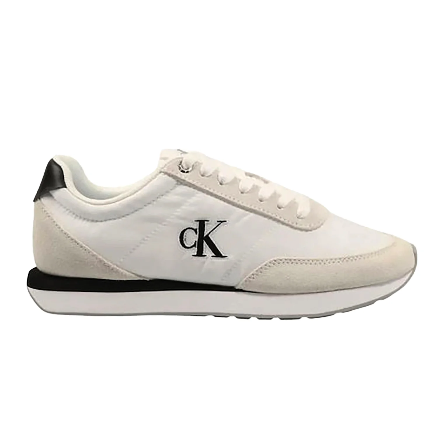 Φωτογραφία προϊόντος: CALVIN KLEIN ΓΥΝΑΙΚΕΙΟ SNEAKER RETRO RUNNER LACE UP YW0YW01990, ΛΕΥΚΟ, Γυναίκα