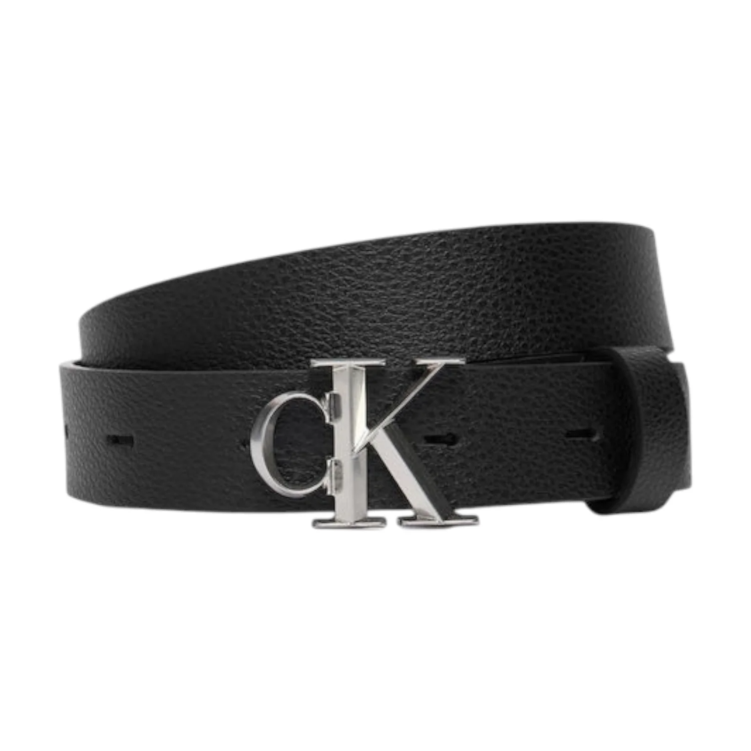 Φωτογραφία προϊόντος: CALVIN KLEIN ΓΥΝΑΙΚΕΙΑ ΖΩΝΗ FACET BUCKLE PEBBLE STRAP 25MM LV04F7060G, ΜΑΥΡΟ, Γυναίκα