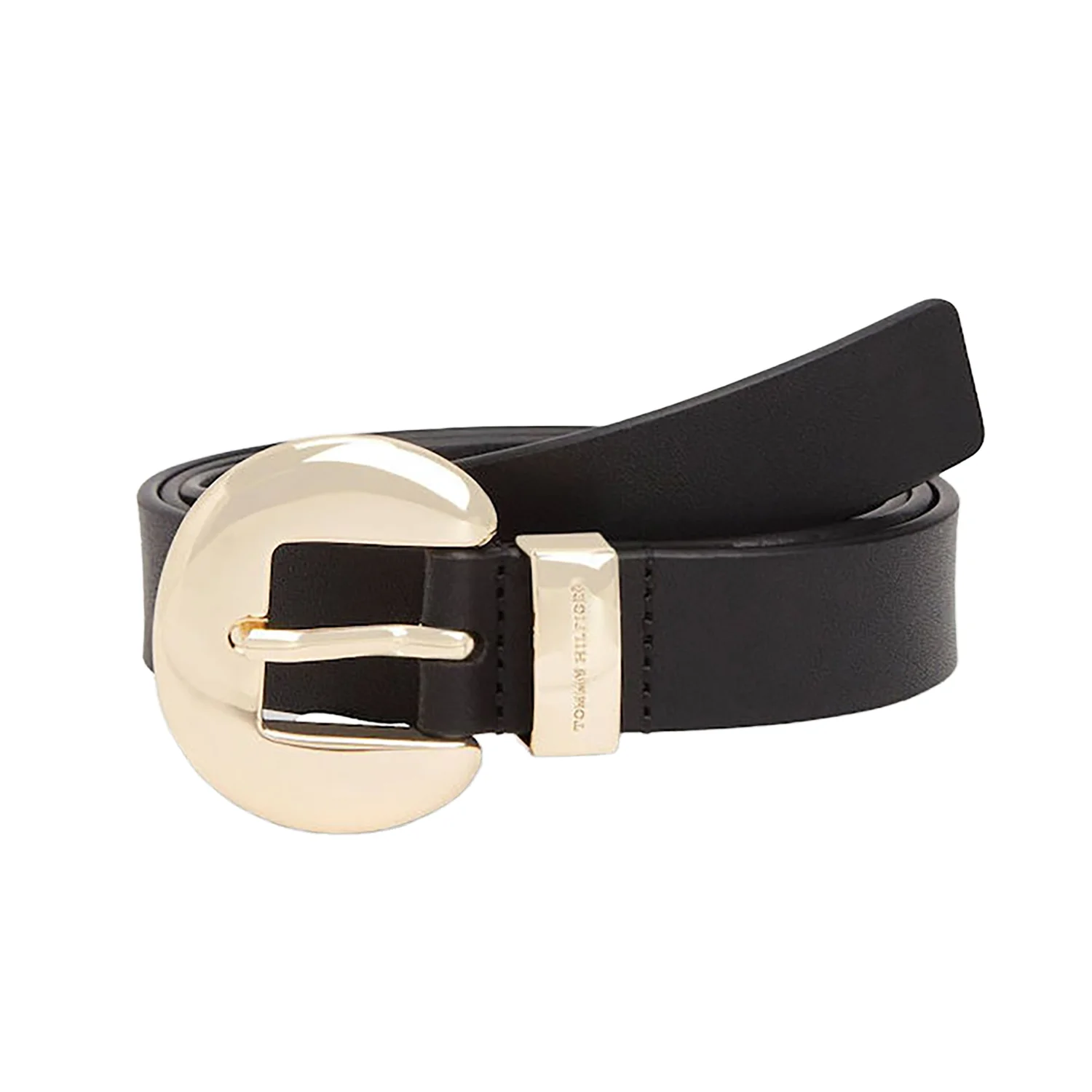 Φωτογραφία προϊόντος: TOMMY HILFIGER ΓΥΝΑΙΚΕΙΑ ΖΩΝΗ OVAL 2.5 AW0AW18559, ΜΑΥΡΟ, Γυναίκα