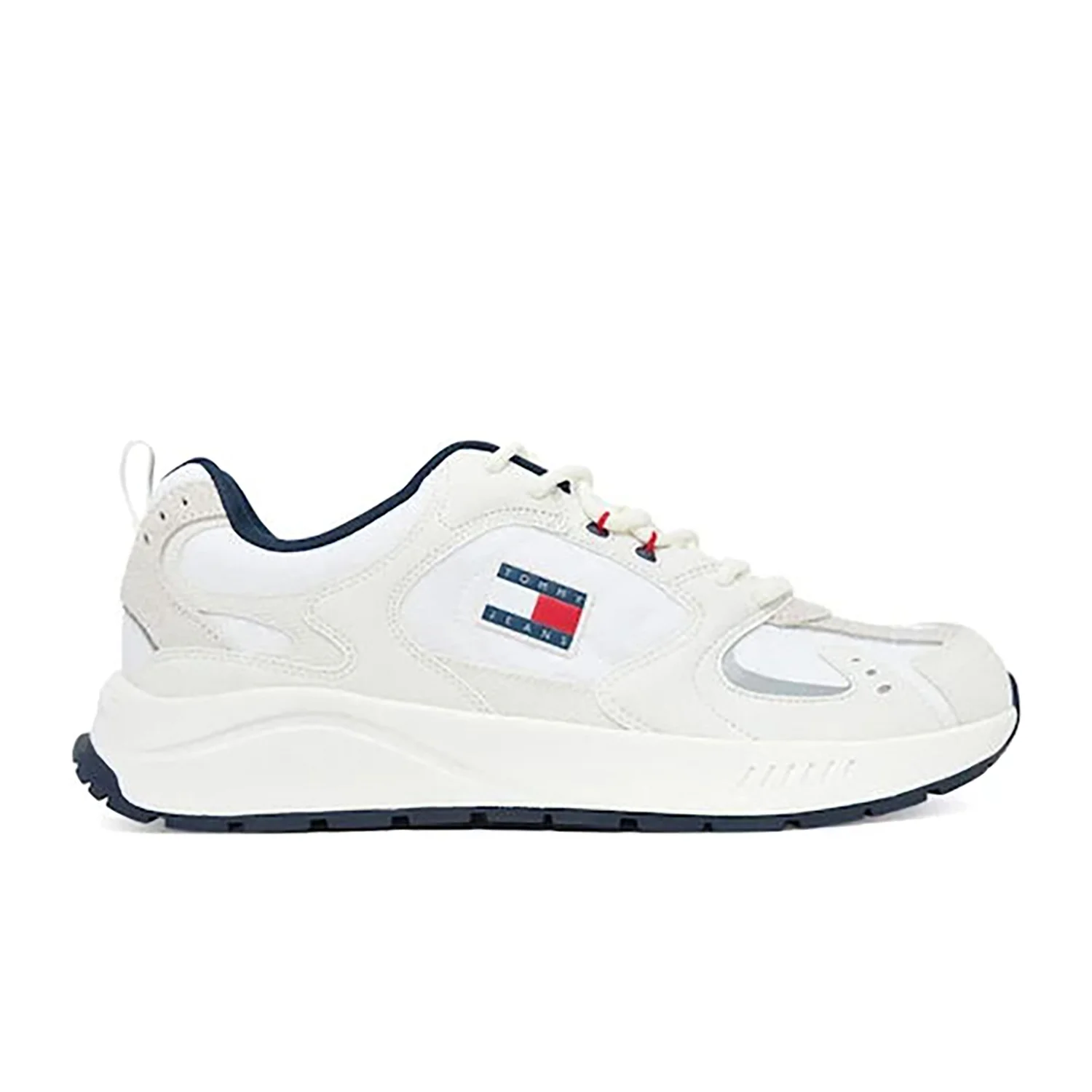 Φωτογραφία προϊόντος: TOMMY HILFIGER ΑΝΔΡΙΚΟ SNEAKER RUNNER MIX MATERIAL EM0EM01581, ΛΕΥΚΟ, Άνδρας
