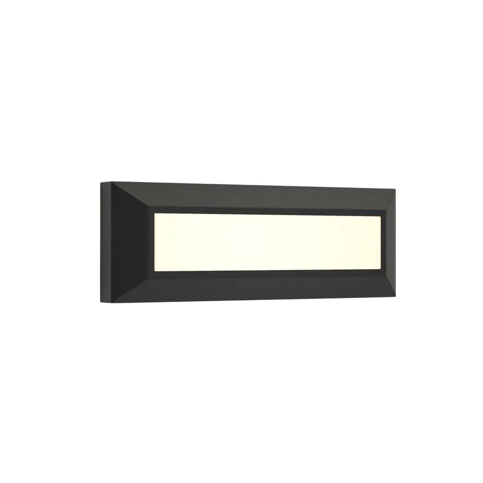 Φωτογραφία προϊόντος: it-Lighting Willoughby LED 4W 3CCT Outdoor Wall Lamp Anthracite D:22cmx8cm (80201340)