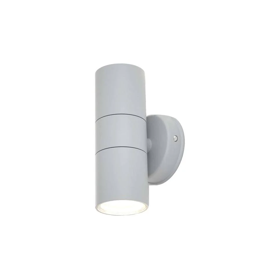 Φωτογραφία προϊόντος: it-Lighting Ouachita 2xGU10 Outdoor Up-Down Wall Lamp Grey D15.2cmx11.3cm (80200634)