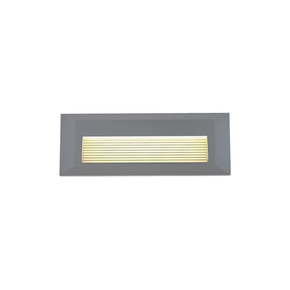 Φωτογραφία προϊόντος: it-Lighting Mono LED 3W 3CCT Outdoor Wall Lamp Grey D:22cmx2.8cm (80201730)