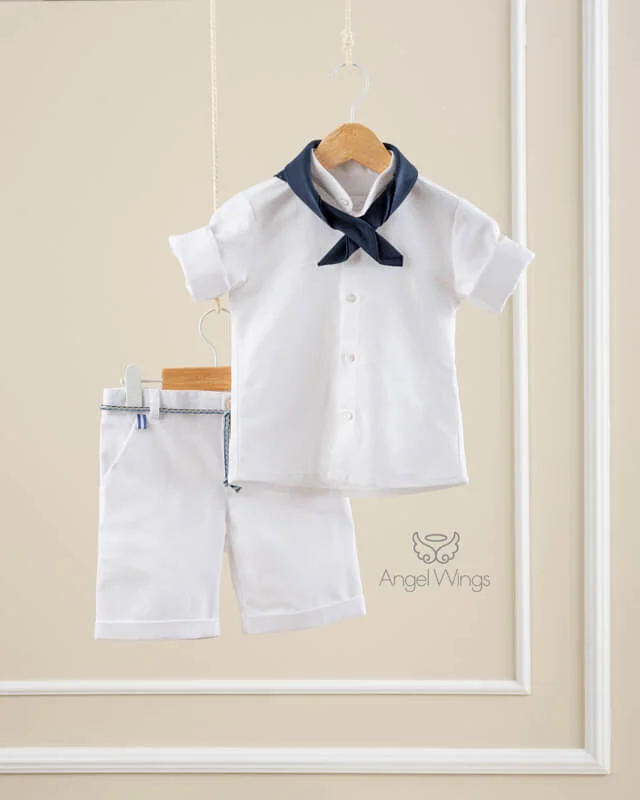Φωτογραφία προϊόντος: Βαπτιστικό Ρούχο Angel Wings Emiliano