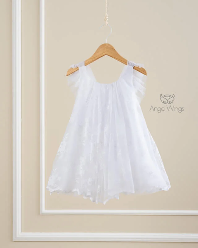 Φωτογραφία προϊόντος: Βαπτιστικό Φόρεμα Angel Wings Camelia