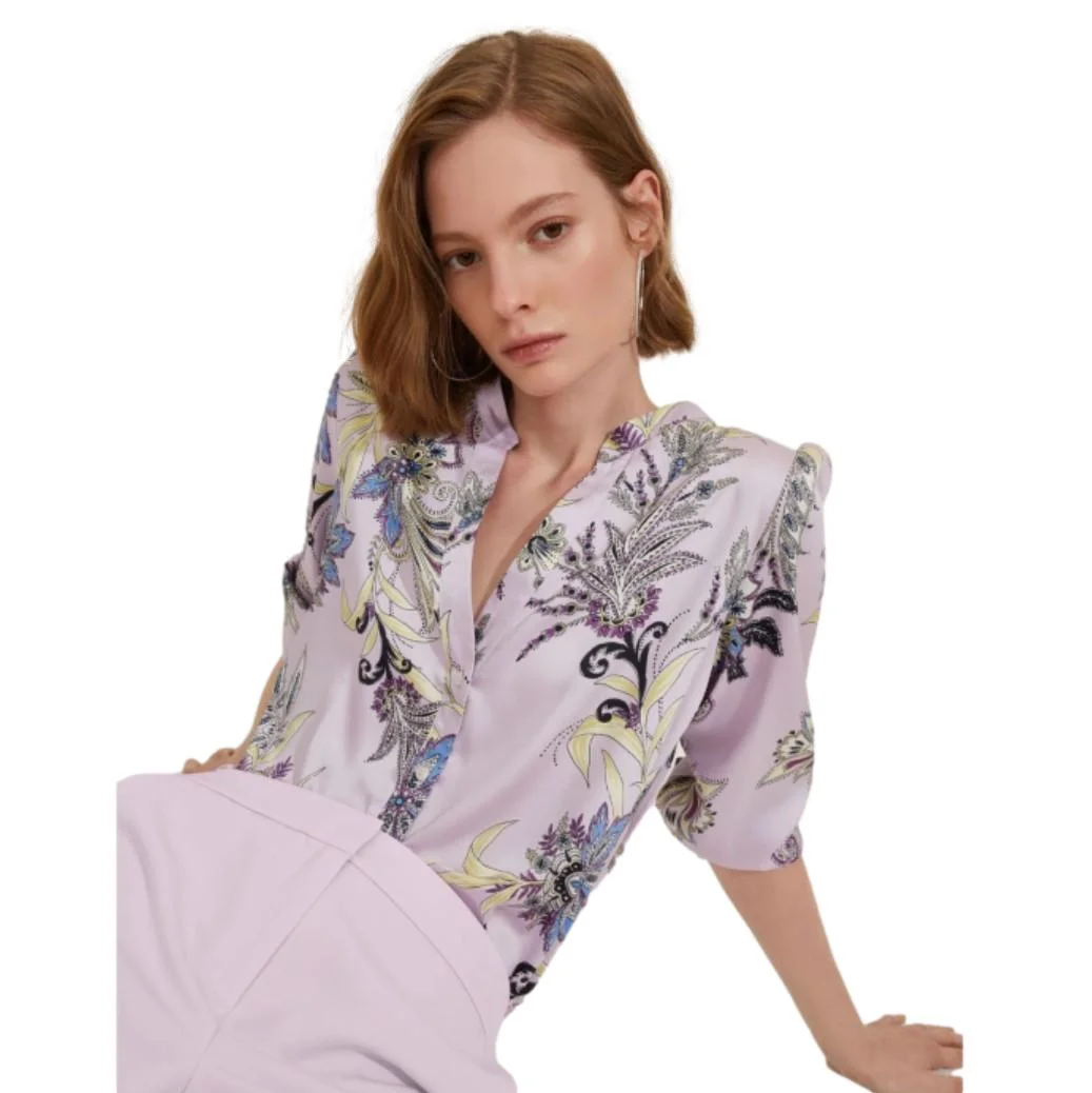Φωτογραφία προϊόντος: Emme by Marella Πουκάμισο Twill EMME geova lilac Γυναικείο