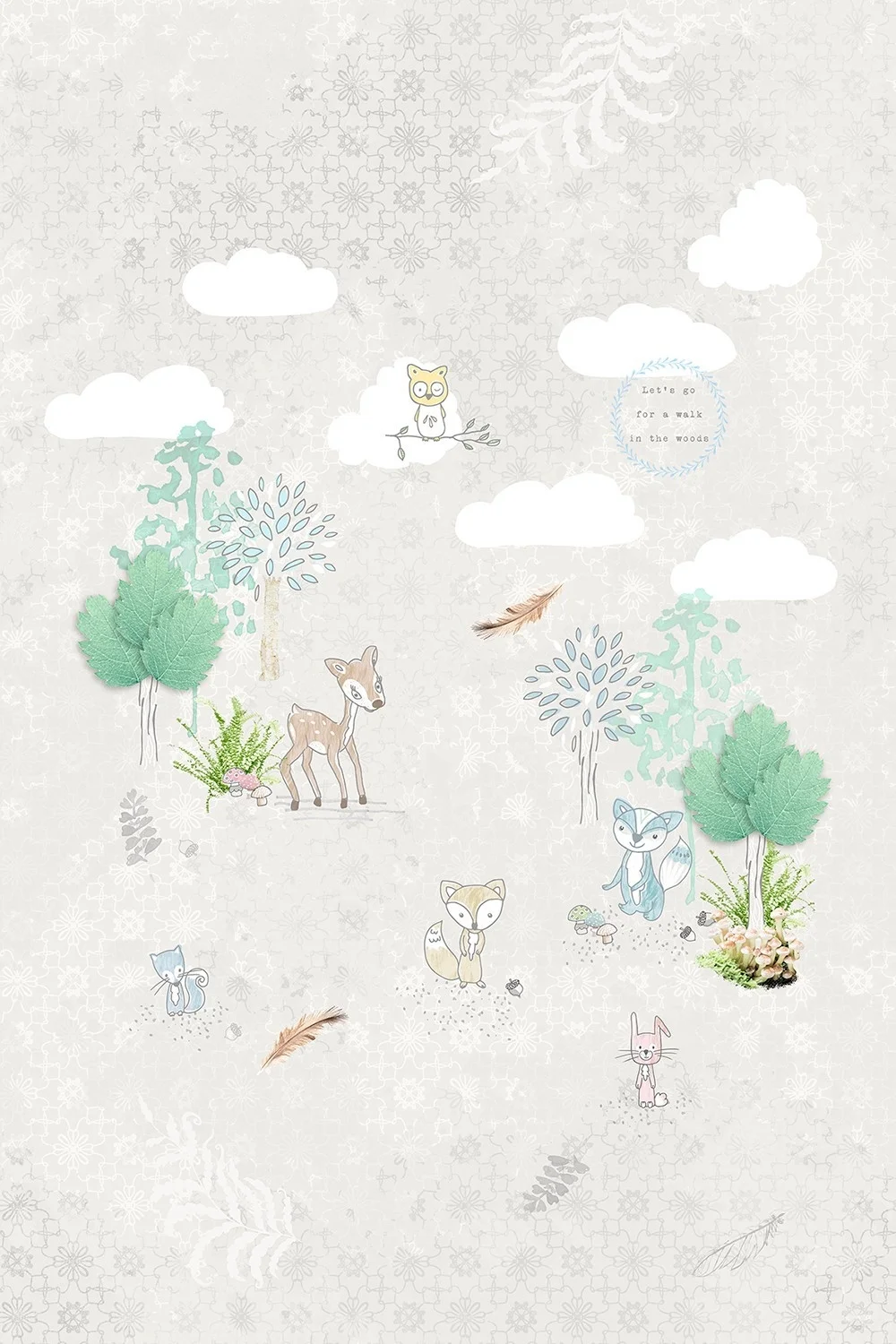 Φωτογραφία προϊόντος: SPITS WALLCOVERIGS Ταπετσαρία BEHANG EXPRESSE KAY & LIV INK7047-BEH - Digital,NonWoven - 300Μx200Π