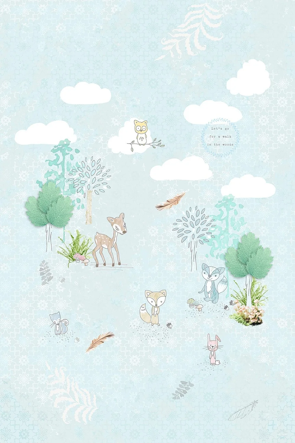 Φωτογραφία προϊόντος: SPITS WALLCOVERIGS Ταπετσαρία BEHANG EXPRESSE KAY & LIV INK7046-BEH - Digital,NonWoven - 300Μx200Π