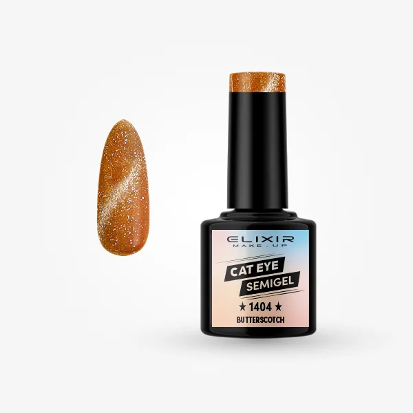 Φωτογραφία προϊόντος: Elixir Makeup Elixir Make-Up Semigel Nail Polish (Butterscotch)#1404 8ml