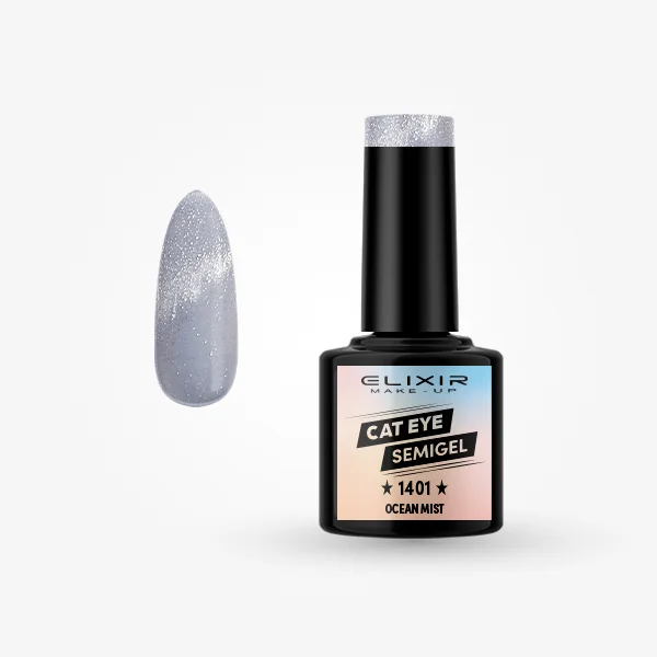 Φωτογραφία προϊόντος: Elixir Makeup Elixir Make-Up Semigel Nail Polish (Ocean Mist)#1401 8ml