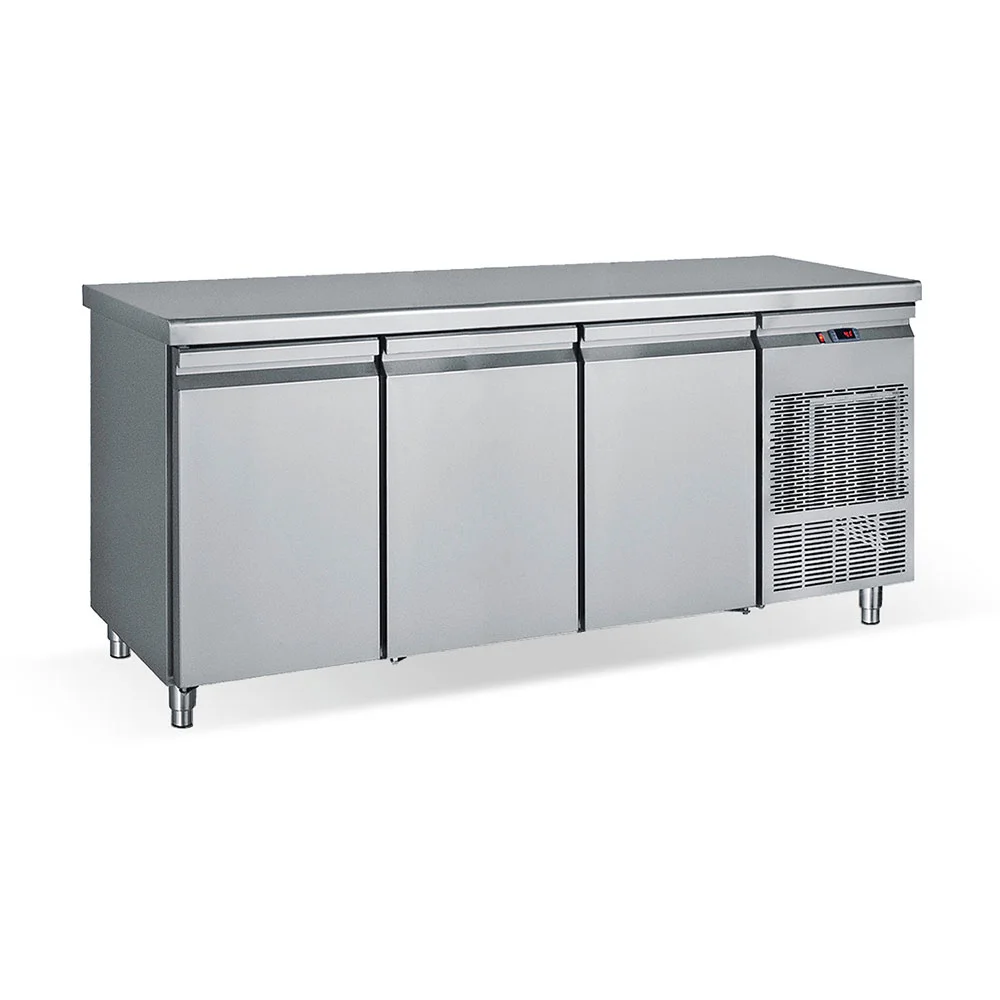 Φωτογραφία προϊόντος: Ψυγείο Πάγκος 185x70x85cm Συντήρηση Με 3 Πόρτες GN BAMBASfrost PG185