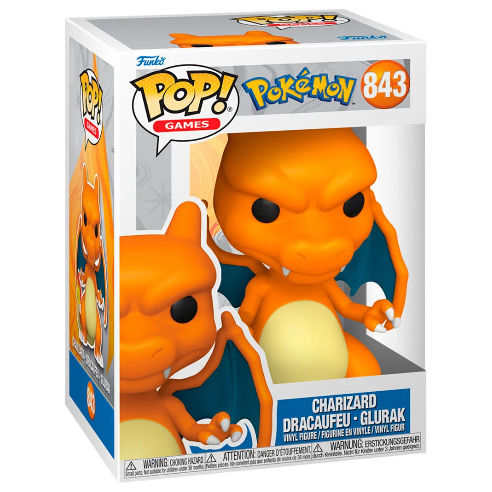 Φωτογραφία προϊόντος: Funko Pop! Games: Pokemon - Charizard #843 Vinyl Figure