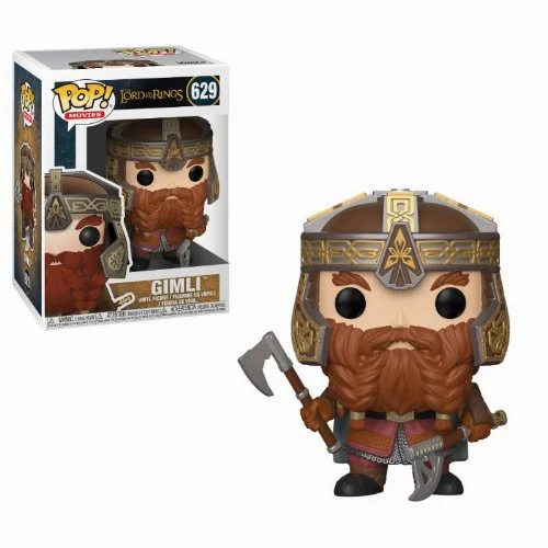 Φωτογραφία προϊόντος: Funko Pop! Movies: Lord of the Rings - Gimli #629