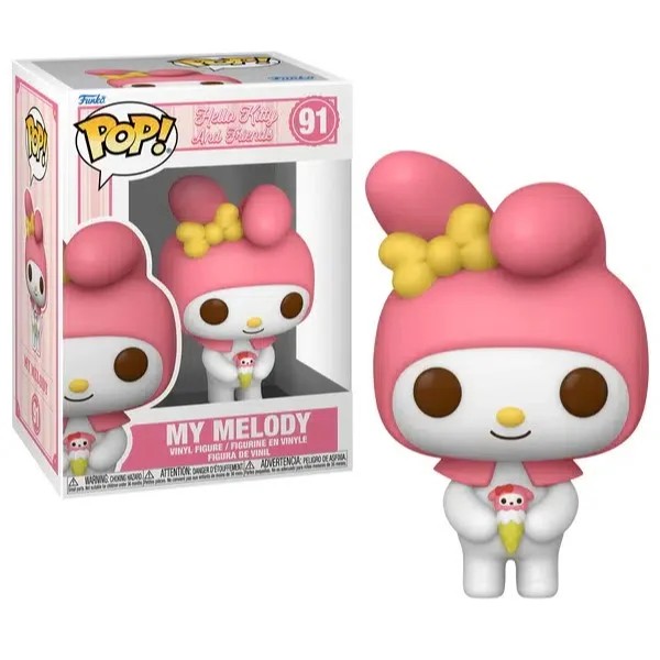 Φωτογραφία προϊόντος: Φιγούρα Funko Pop! Sanrio: Hello Kitty and Friends - My Melody #91 Vinyl Figure