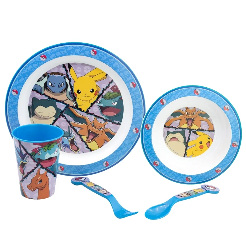 Φωτογραφία προϊόντος: ΣΕΤ ΦΑΓΗΤΟΥ 5 PCS KIDS MICRO SET POKEMON DISTORTION -08010