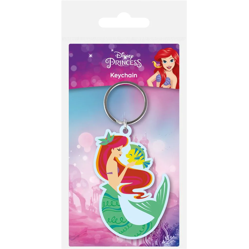 Φωτογραφία προϊόντος: PYRAMID ΜΠΡΕΛΟΚ THE LITTLE MERMAID - Ariel and Flounder - PVC Keychain -RK39412C