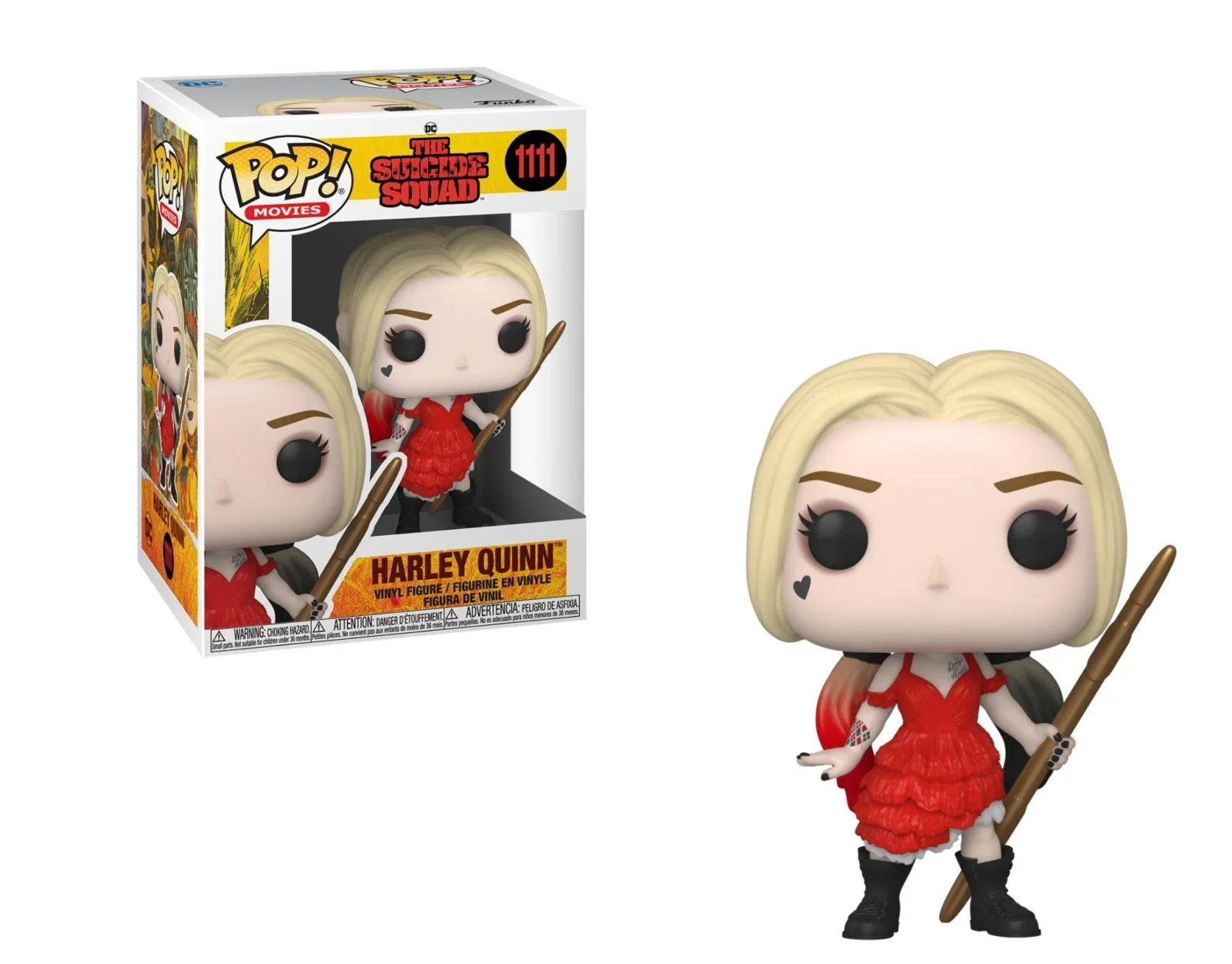 Φωτογραφία προϊόντος: Φιγούρα FUNKO POP! Suicide Squad Harley Quinn (Damaged Dress) #1111