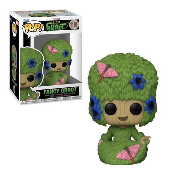 Φωτογραφία προϊόντος: Funko Pop! Marvel: I Am Groot - Fancy Groot #1191 Bobble-Head Vinyl Figure