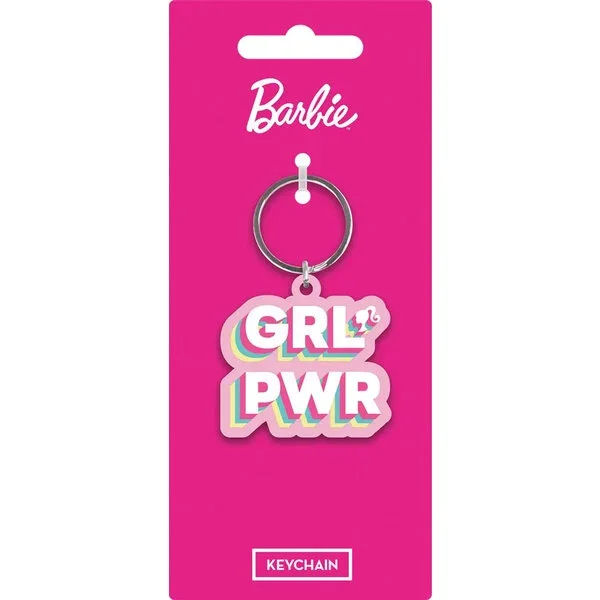 Φωτογραφία προϊόντος: PYRAMID Μπρελόκ Barbie Keyring (GRL POWER) 6 cm -RK39477C