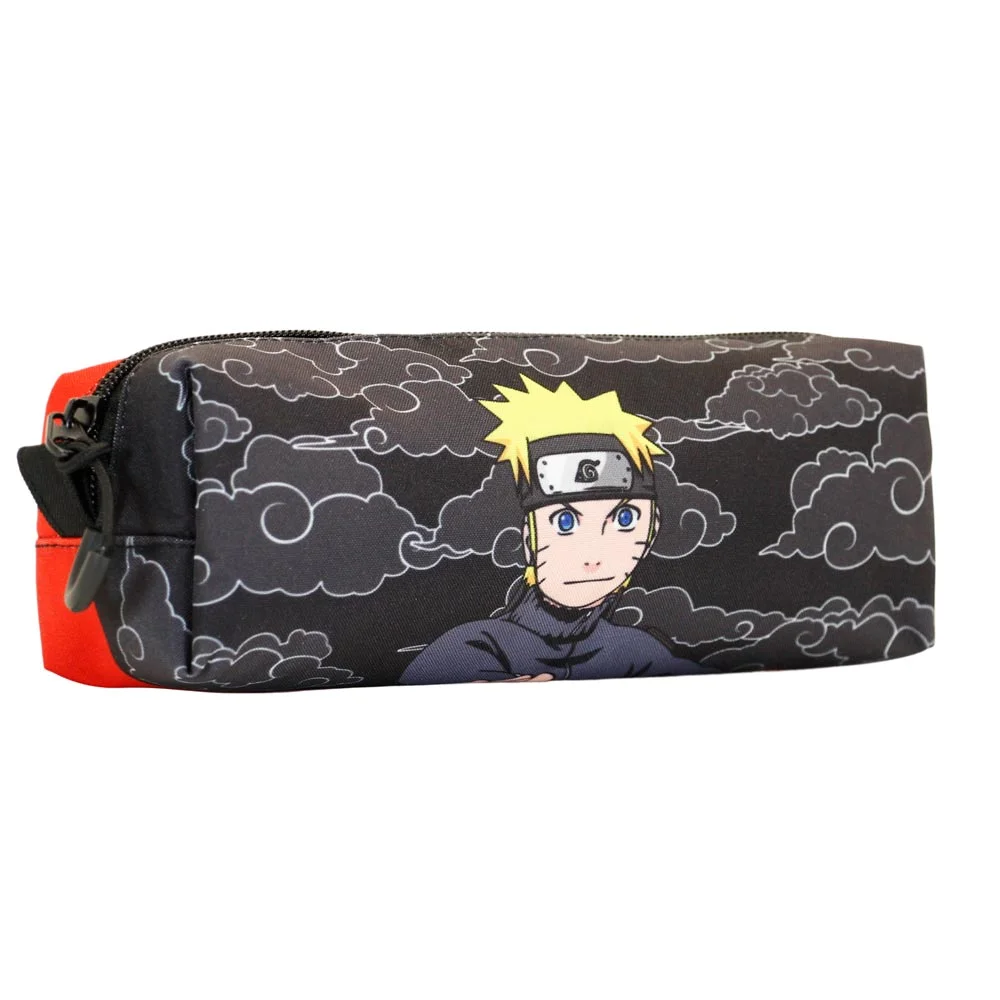 Φωτογραφία προϊόντος: Karactermania ΚΑΣΕΤΙΝΑ NARUTO BLACK FAN SQUARE PENCIL CASE NARUTO CLOUDS-03544