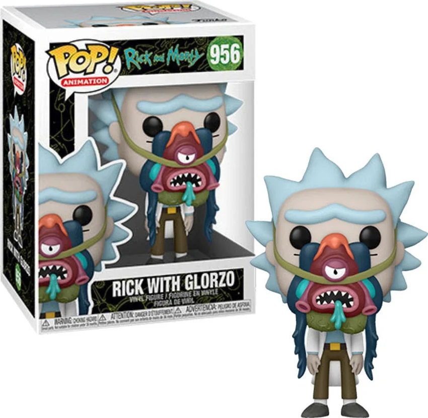 Φωτογραφία προϊόντος: Funko POP! Animation: Rick + Morty - Rick with Glorzo #956