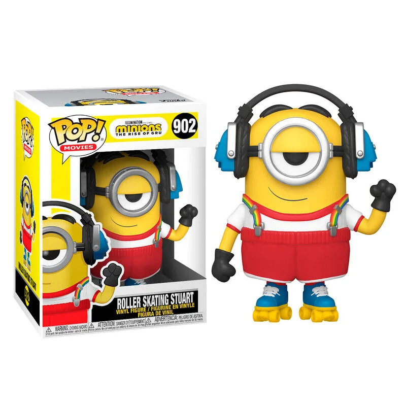 Φωτογραφία προϊόντος: Φιγούρα Funko POP! Movies: Minions The Rise of Gru - Roller Skating Stuart #902