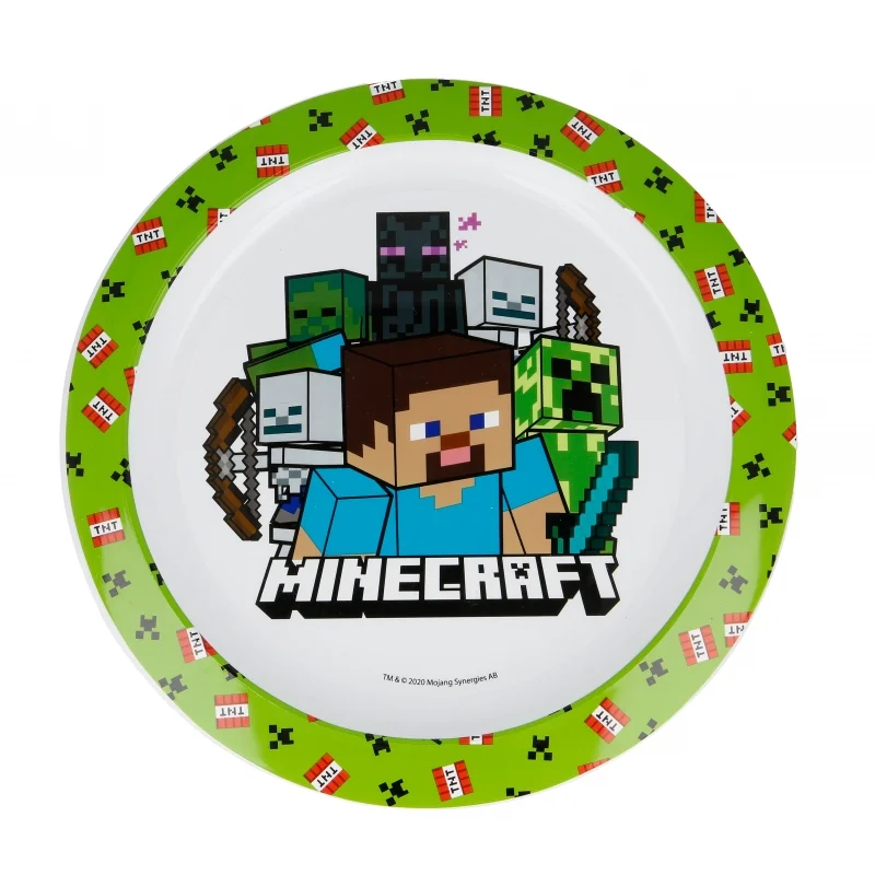 Φωτογραφία προϊόντος: STOR Πιάτο πλαστικό KIDS MICRO PLATE MINECRAFT 40447
