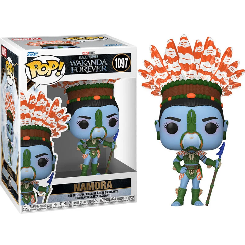 Φωτογραφία προϊόντος: Funko Pop! Marvel: Black Panther Wakanda Forever - Namora #1097 Bobble-Head Vinyl Figure