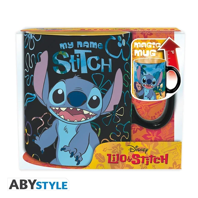 Φωτογραφία προϊόντος: Abysse Κούπα κεραμική DISNEY - Lilo + Stitch - Mug Heat Change 460ml (ABYFAC047)