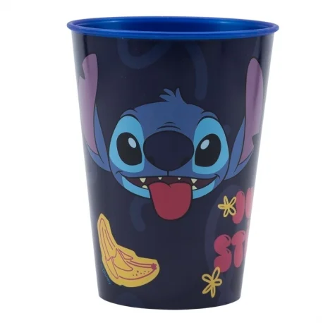 Φωτογραφία προϊόντος: STOR Ποτήρι πλαστικό EASY PP TUMBLER 260 ML STITCH PALMS 75007