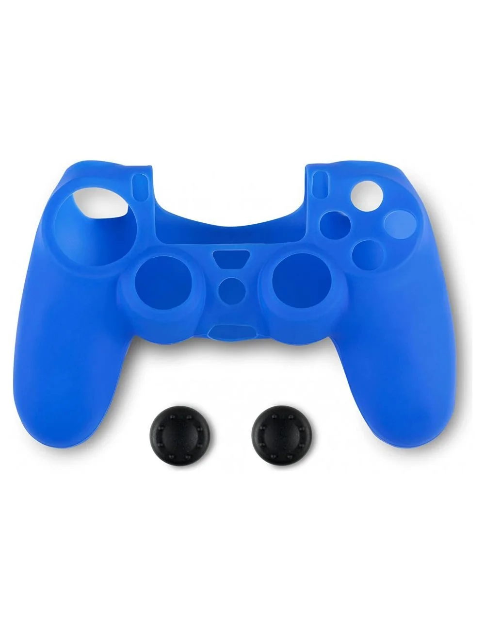 Φωτογραφία προϊόντος: Spartan Gear - Controller Silicon Skin Cover and Thumb Grips (comp playstation 4) (colour: Blue)