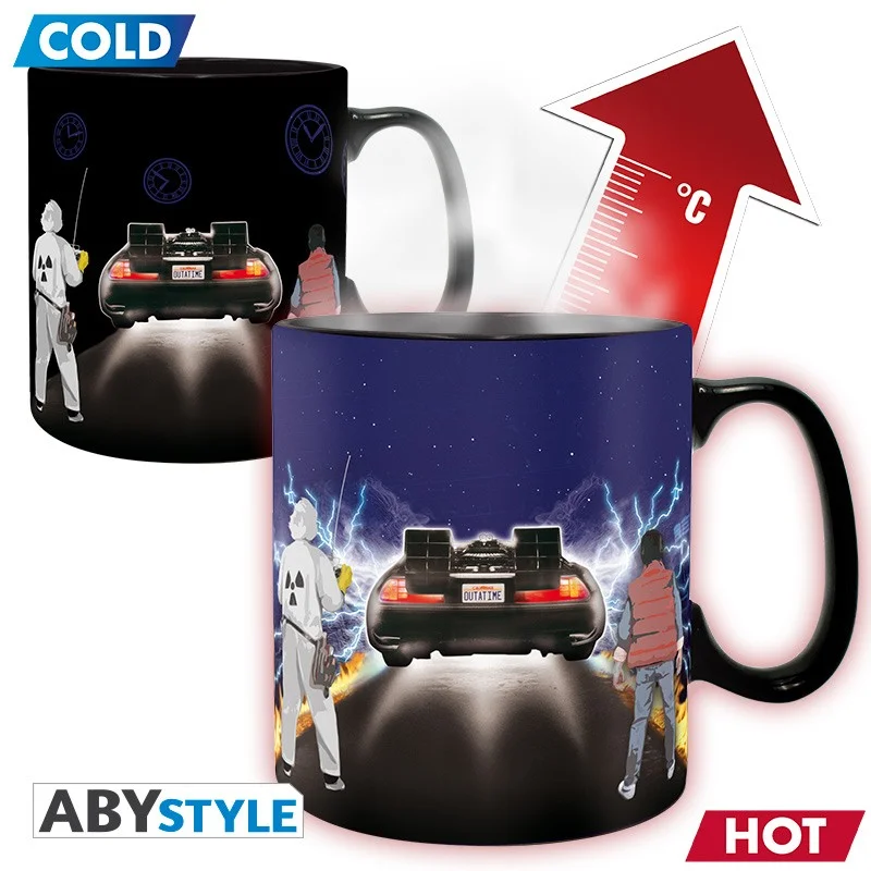 Φωτογραφία προϊόντος: Abysse ΚΟΥΠΑ BACK TO THE FUTURE - Mug Heat Change - 460 ml "Time Machine" ABYMUG875