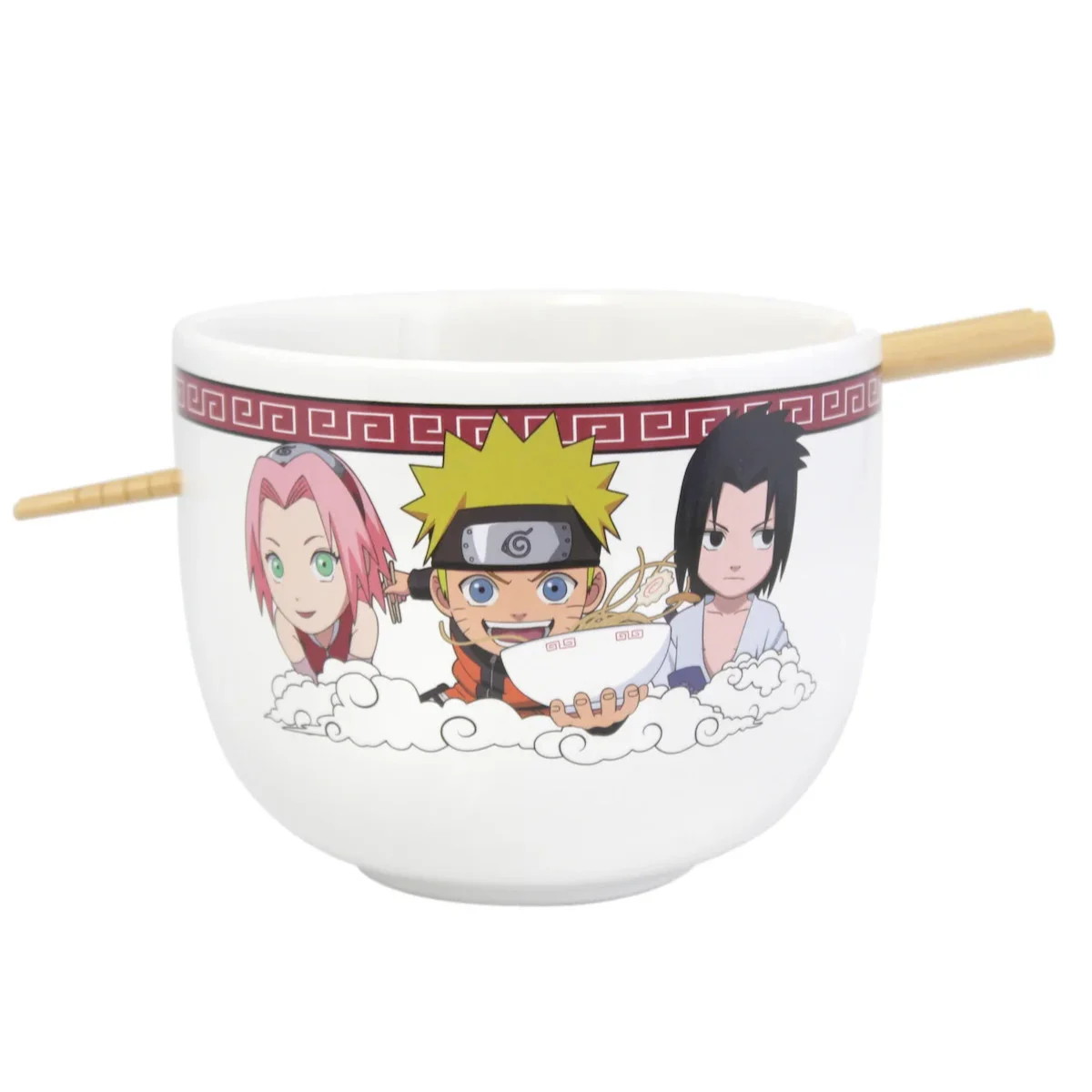 Φωτογραφία προϊόντος: Just Funky Σετ κεραμικό Μπολ + Chopstick NARUTO - Ramen Bowl with Chopstick 414ml - Team Seven