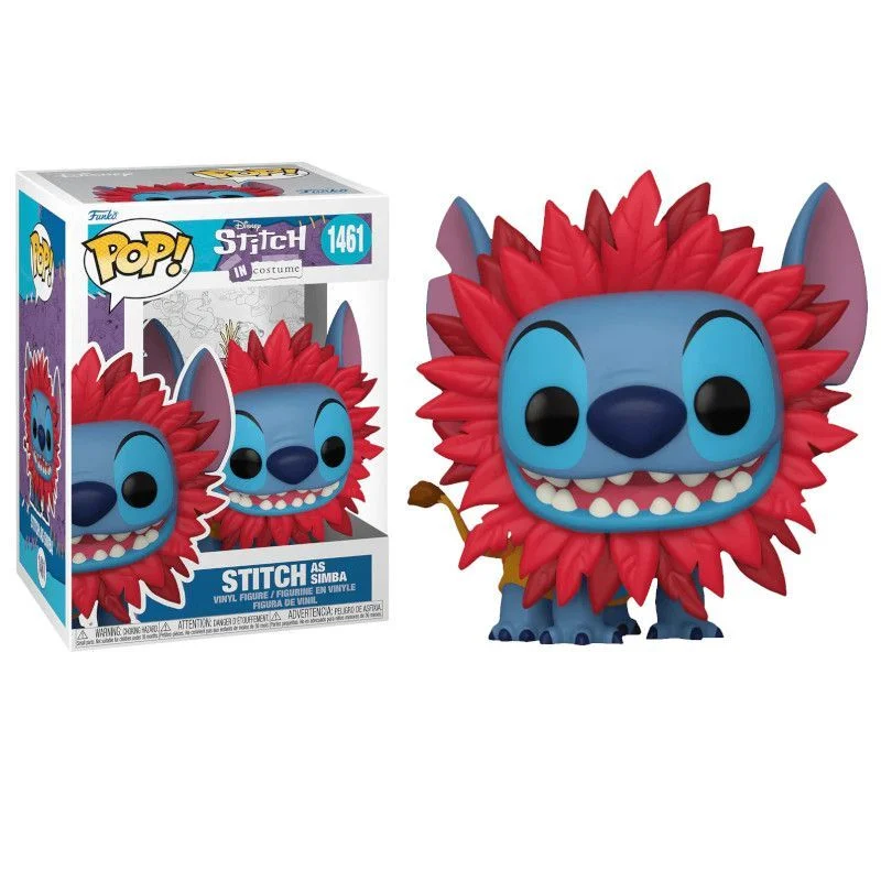 Φωτογραφία προϊόντος: Φιγούρα Funko Pop! Disney: Stitch in Costume - Stitch as Simba #1461 Vinyl Figure