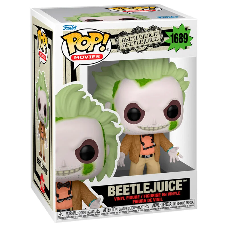 Φωτογραφία προϊόντος: Φιγούρα Funko Pop! Movies: Beetlejuice - Beetlejuice #1689 Vinyl Figure