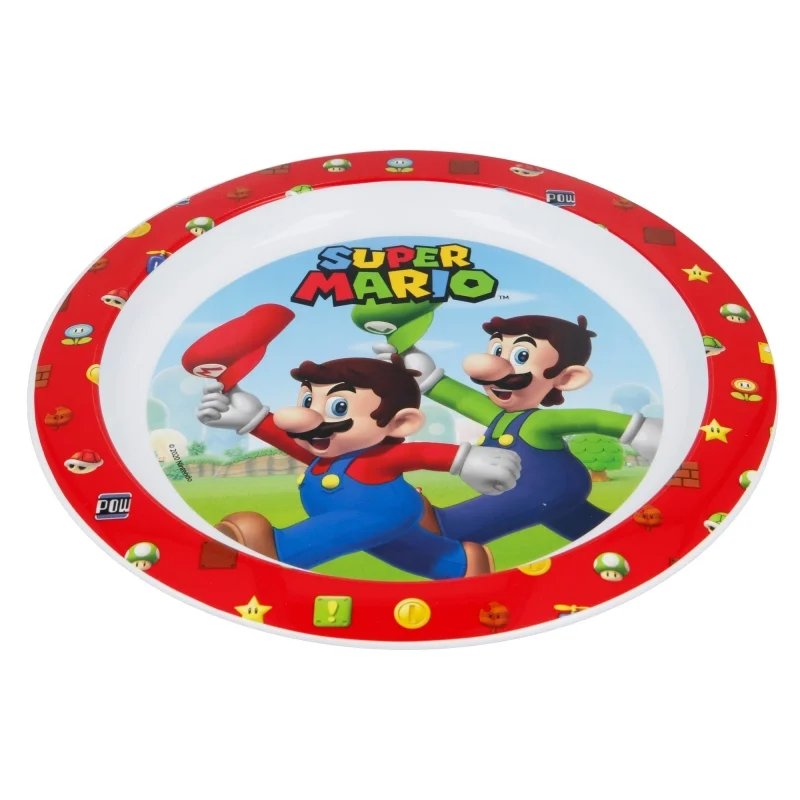 Φωτογραφία προϊόντος: STOR Πλαστικό πιάτο Kids Micro Plate Super Mario -21447