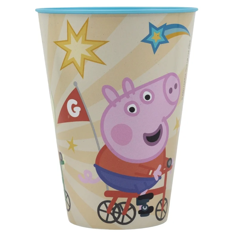 Φωτογραφία προϊόντος: STOR ΠΟΤΗΡΙ ΠΛΑΣΤΙΚΟ LARGE EASY PP TUMBLER 430 ML PEPPA PIG KINDNESS COUNTS -41206