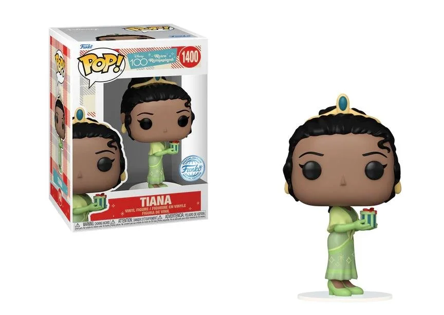 Φωτογραφία προϊόντος: Funko Pop! Disney 100th: Retro Reimagined Princess and the Frog - Tiana (Special Edition)