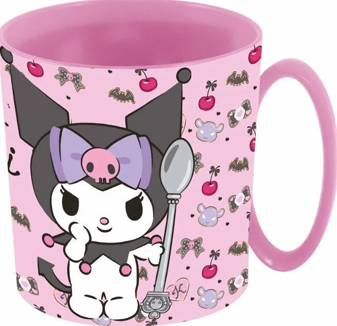 Φωτογραφία προϊόντος: STOR Κούπα πλαστική reusable Micro Mug Hello Kitty Kuromi 350 ml