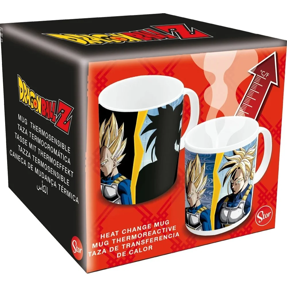 Φωτογραφία προϊόντος: STOR Κούπα κεραμική DRAGON BALL Z - Vegeta + Goku - Heat Change Mug - 325ml
