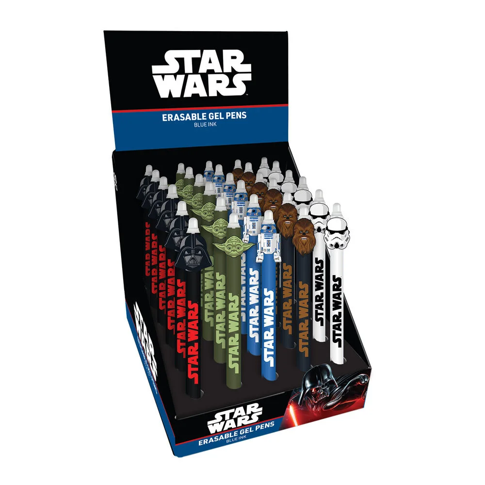 Φωτογραφία προϊόντος: PYRAMID Στυλό που σβήνει STAR WARS Head Topper Erasable Gel Pen SR2404718 (1 τεμ τυχαίο σχέδιο)