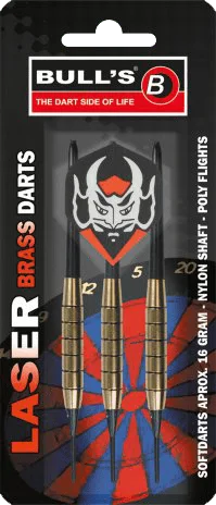 Φωτογραφία προϊόντος: BULLs ΒΕΛΑΚΙΑ DART BULL S, SOFT Darts, Laser, 16g