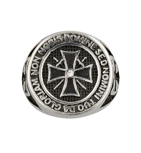 Φωτογραφία προϊόντος: ALBAINOX Δαχτυλίδι Templar Cross ring. Size O20