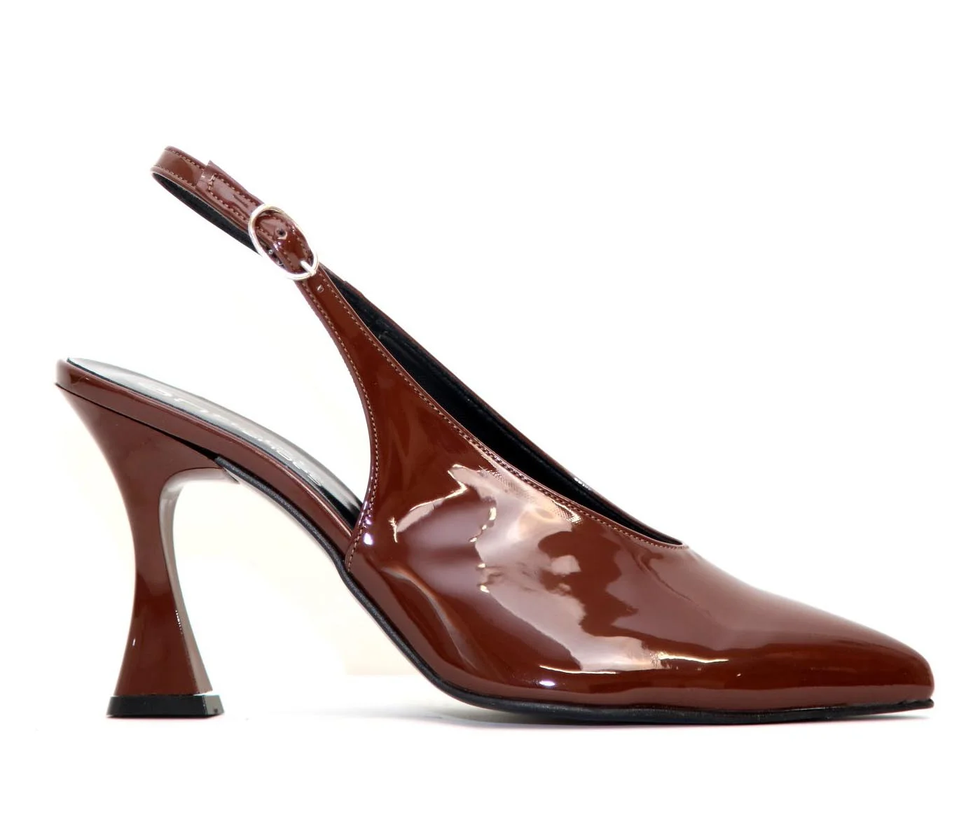 Φωτογραφία προϊόντος: Anteos Shoes 81650 Γυναικεία Γόβα από Eco Λουστρίνι σε Καφέ χρώμα
