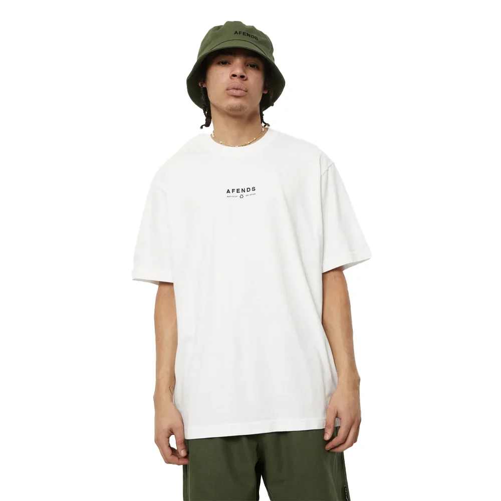 Φωτογραφία προϊόντος: T-Shirt Afends Calico Recycled White