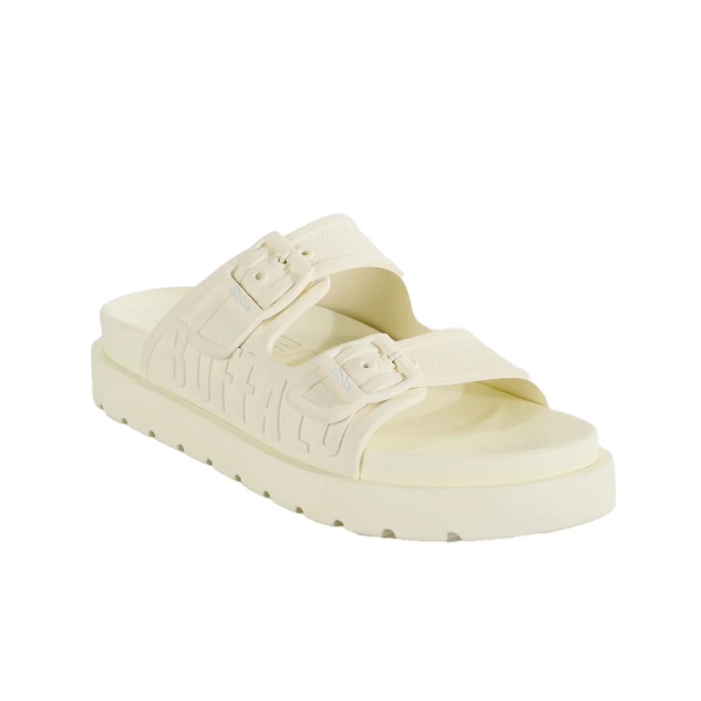 Φωτογραφία προϊόντος: Buffalo Eve Sol Pool Slide Off White
