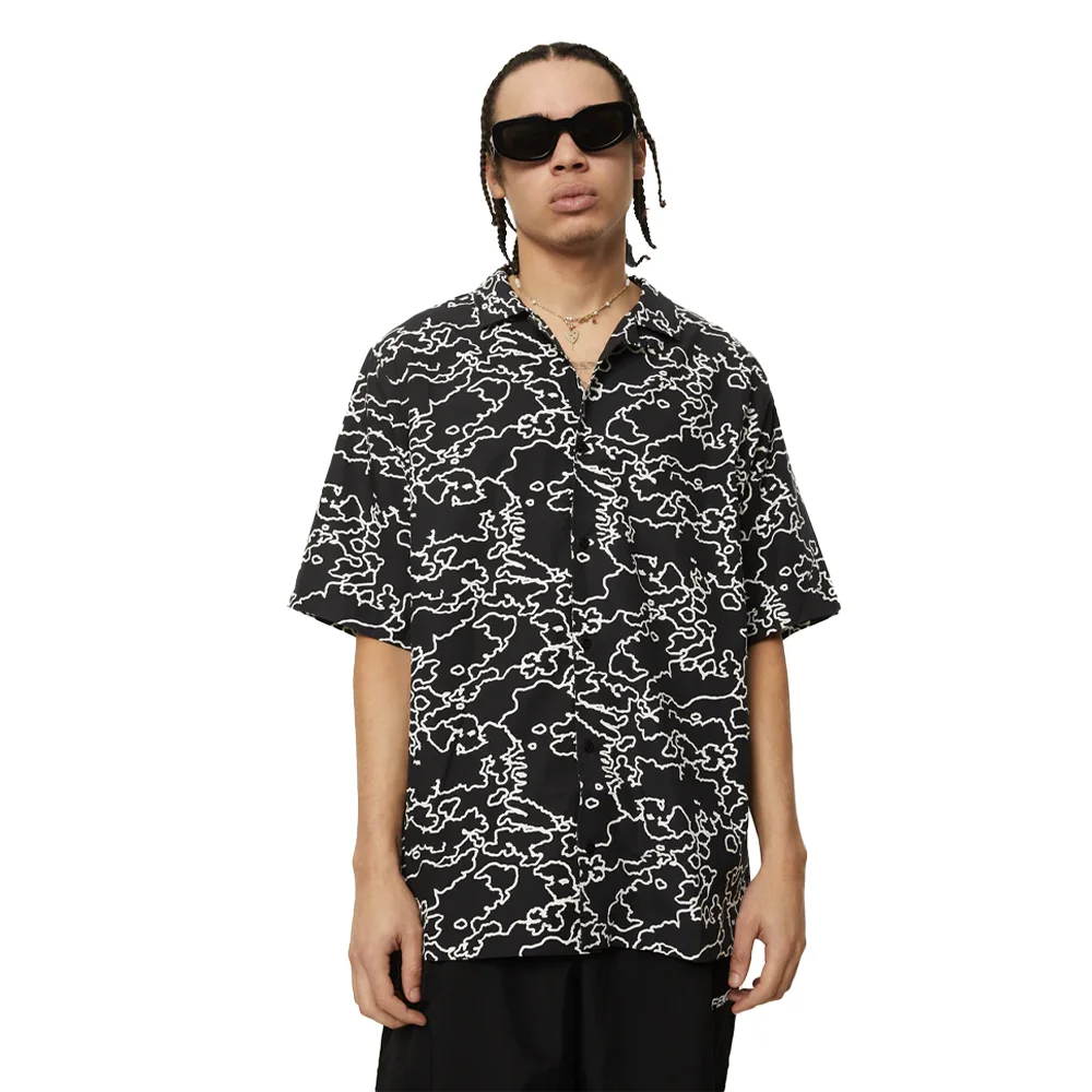 Φωτογραφία προϊόντος: Πουκάμισο Afends Script Recycled Black Camo