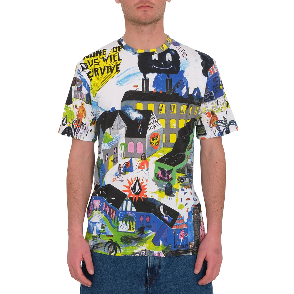Φωτογραφία προϊόντος: T-Shirt Volcom Impeduglia SST Multicolor